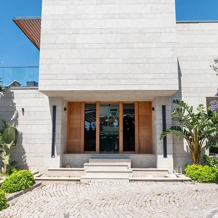 Vistaport B - Luxury With Private Pool And Sea View 别墅 博德鲁姆