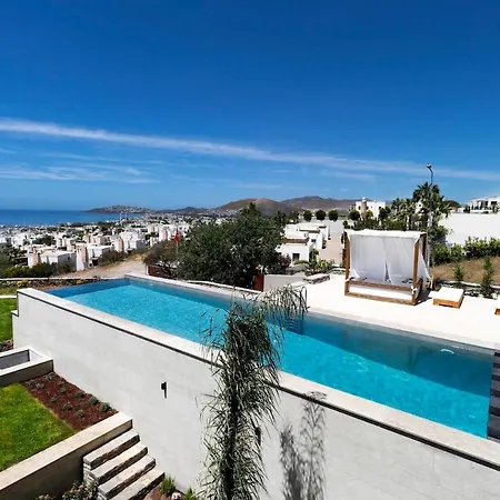 Вилла Vistaport B - Luxury With Private Pool And Sea View Бодрум